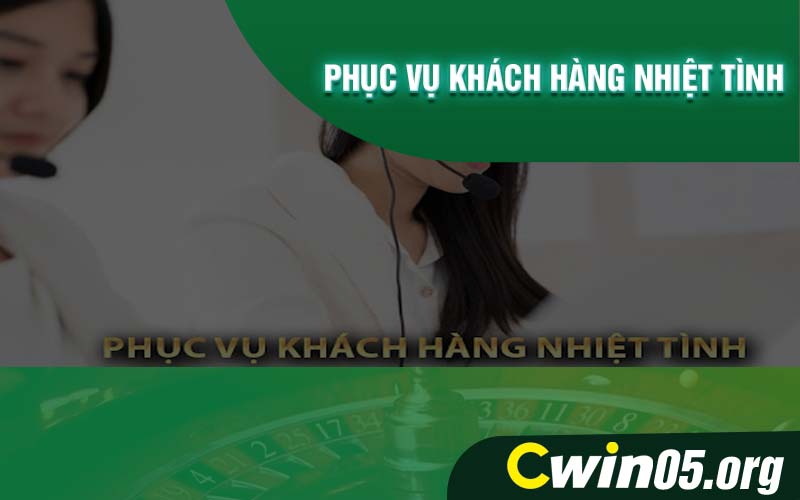 Phục vụ khách hàng nhiệt tình