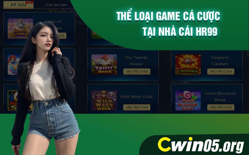 Thể loại game cá cược tại nhà cái HR99