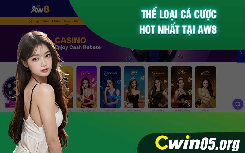 Thể loại cá cược hot nhất tại AW8